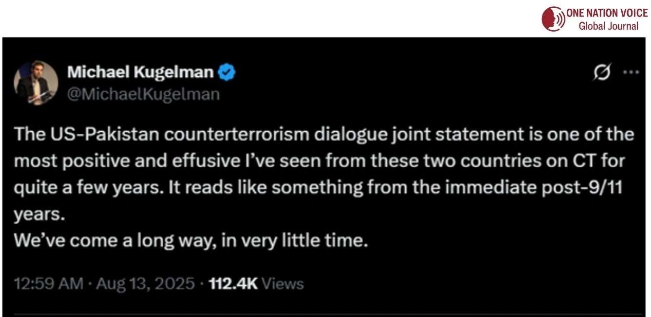 Pakistan US Counterterrorism Alliance 1 ONV Article (1) Tweet