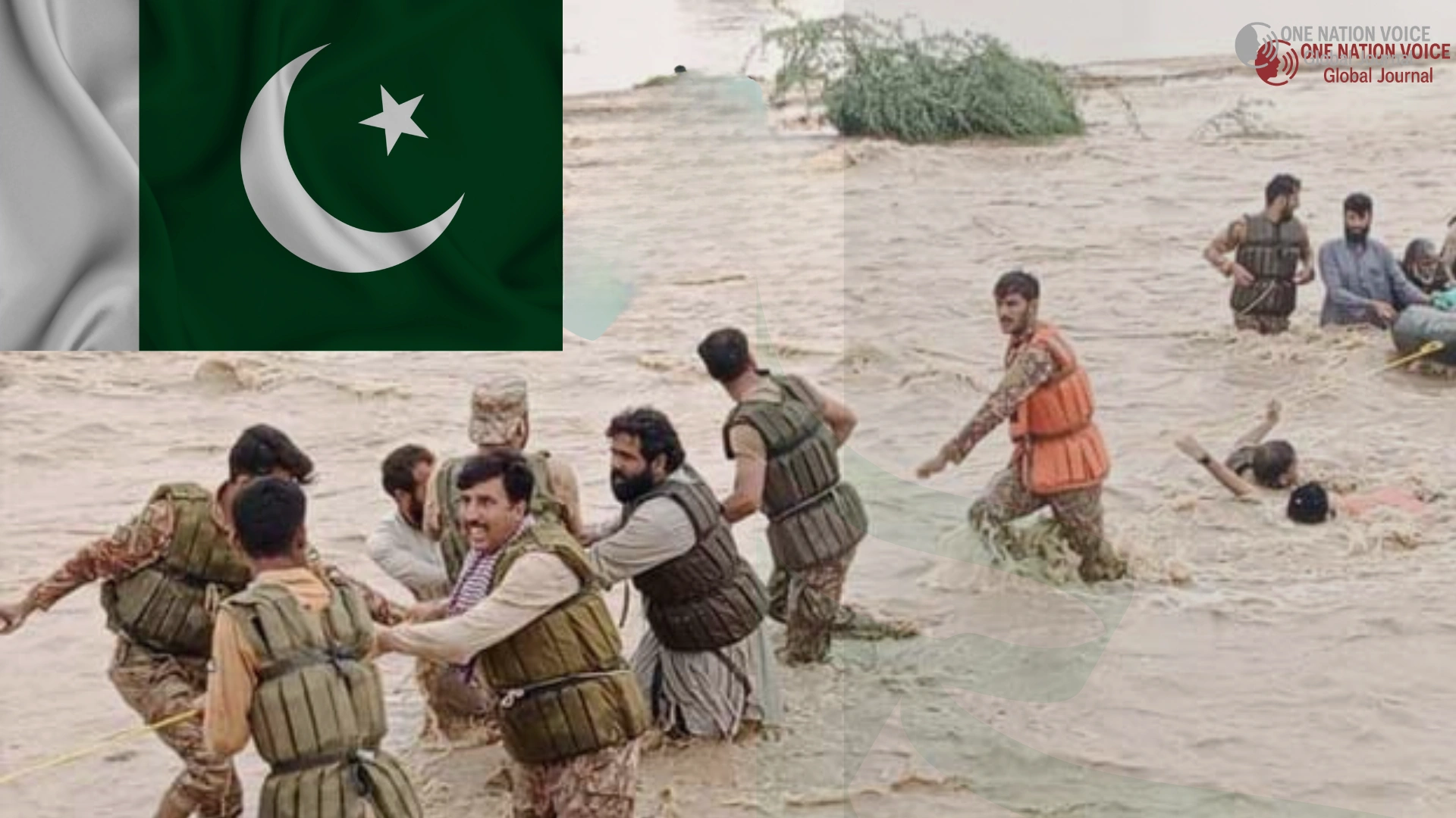 The nation is one and so is its destiny, Pakistan Standing United in Calamity 2 Onv Article