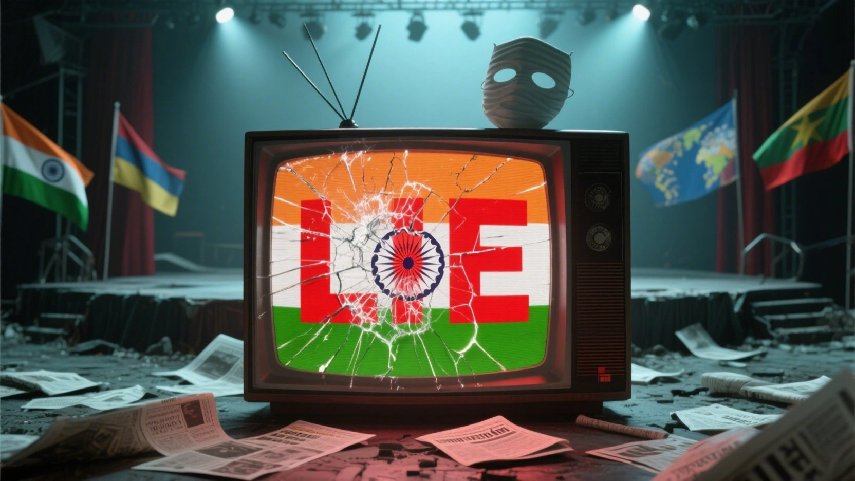 Misinformation By Indian Media one Nation Voice