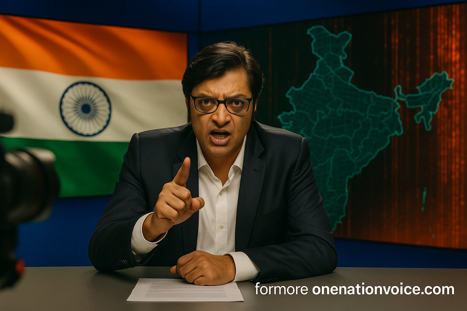 Indian Media, Deepfakes, and the Rise of Digital Nationalism One Nation Voice