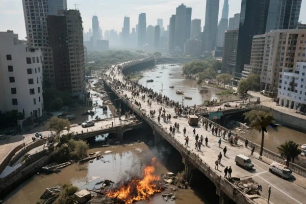 The Strain of Climate displacement on Urban Infrastructure The Strain of Climate displacement on Urban Infrastructure One nation Voice