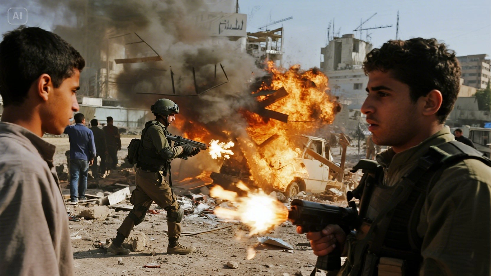 Israeli Troops Open Fire as Palestinians Gather for Aid Near Gaza Border Humanitarian Convoy Incident at Zikim Crossing One nation Voice