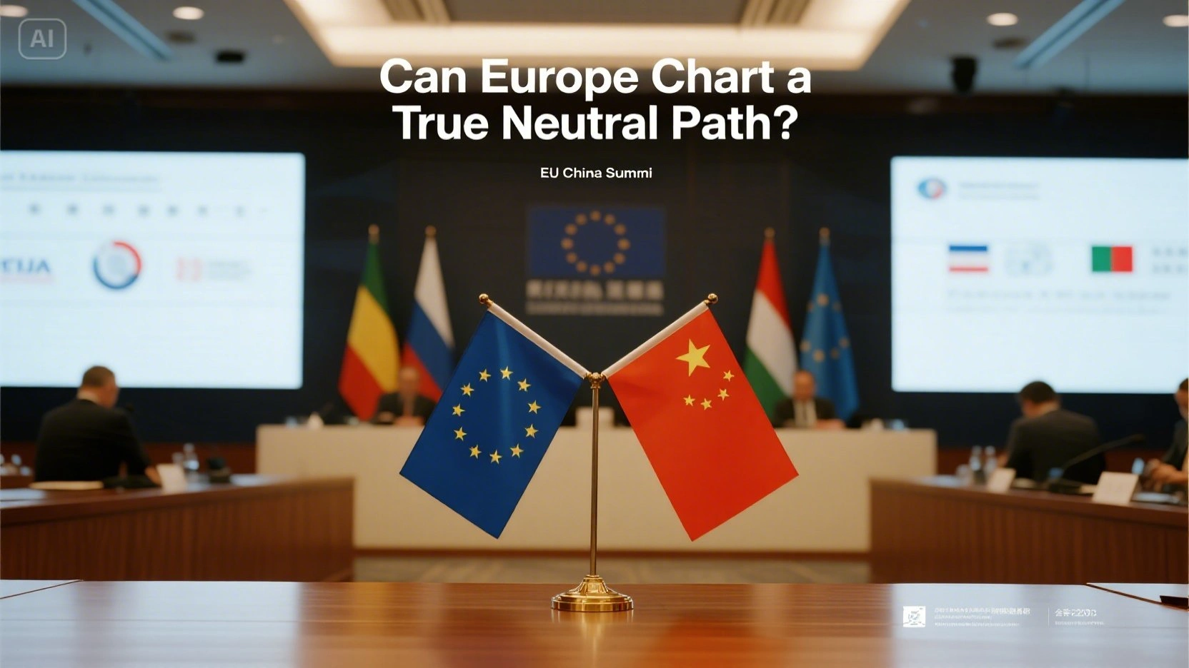 EU-China Summit 2025: Can Europe Stay Truly Neutral? One Nation Voice