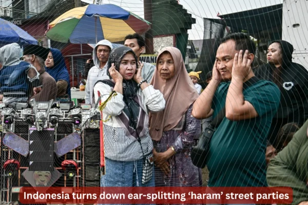 Indonesia turns down ear-splitting ‘haram’ street parties