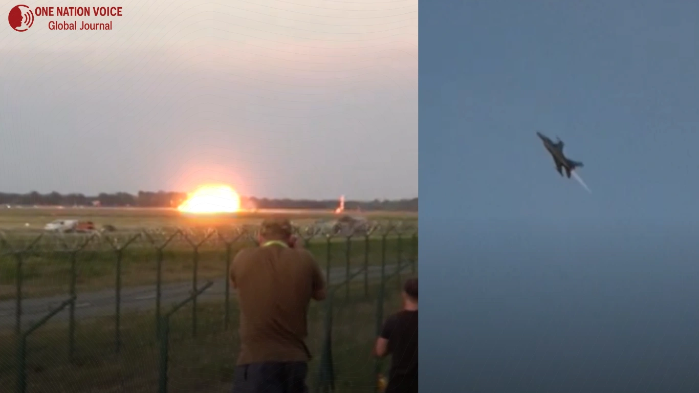 Polish F-16 crashes during airshow rehearsal