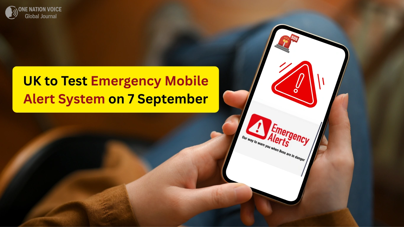 UK to Test Emergency Mobile Alert System on 7 September (1) ONV