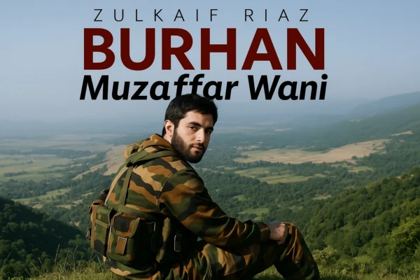 Kashmiri Youth Leader Burhan Muzaffar Wani’s Death Anniversary