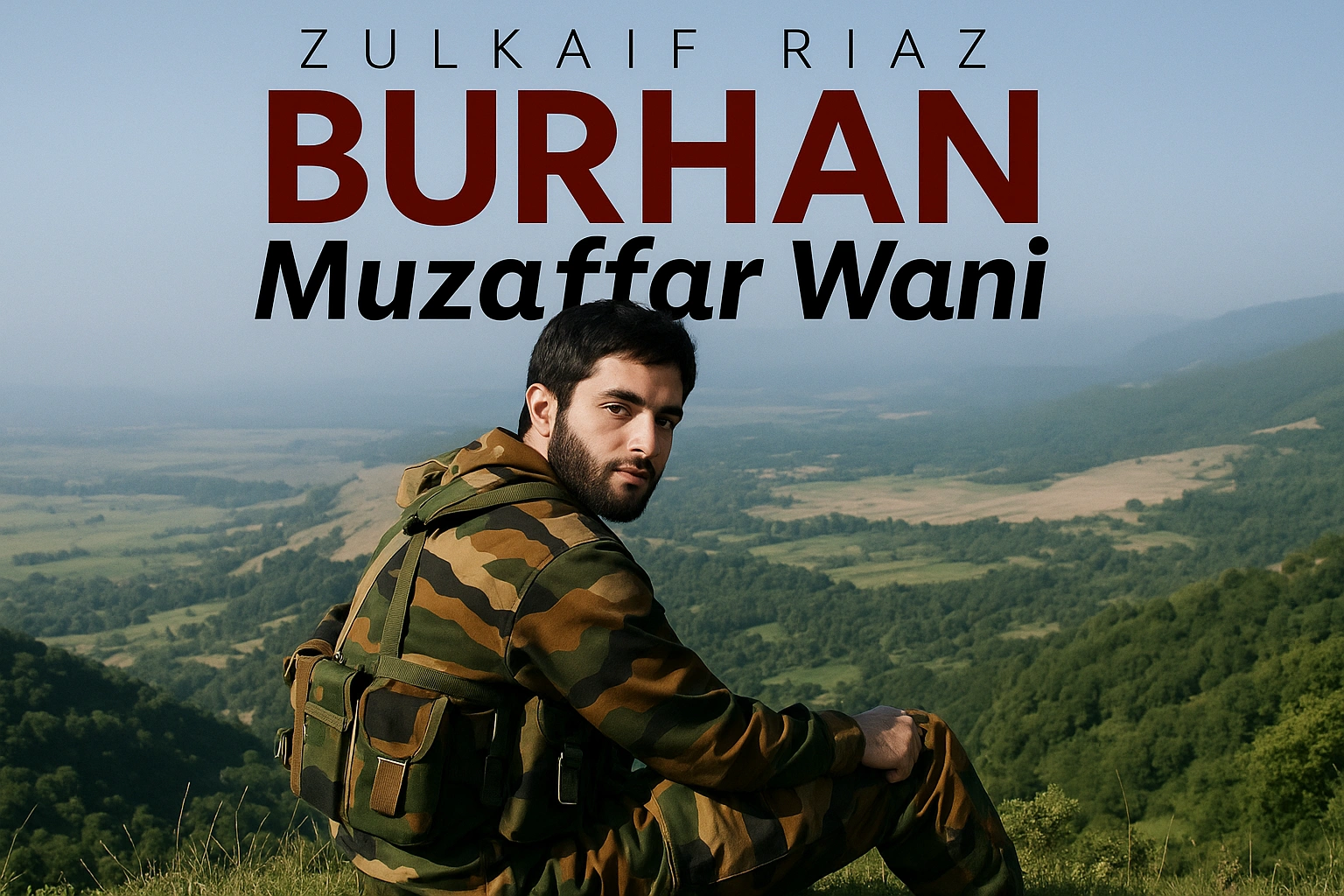 Kashmiri Youth Leader Burhan Muzaffar Wani’s Death Anniversary One Nation Voice