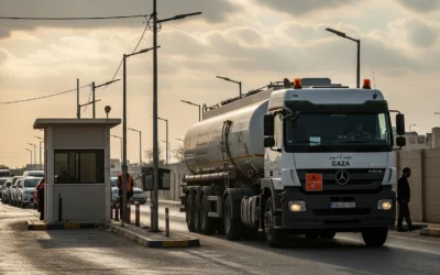 Gaza Receives First Fuel Shipment in 130 Days Amidst Critical Shortages