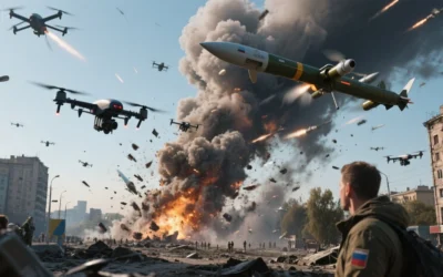 Kyiv Under Siege:Deadly Drone & Missile Barrage Hits Capital