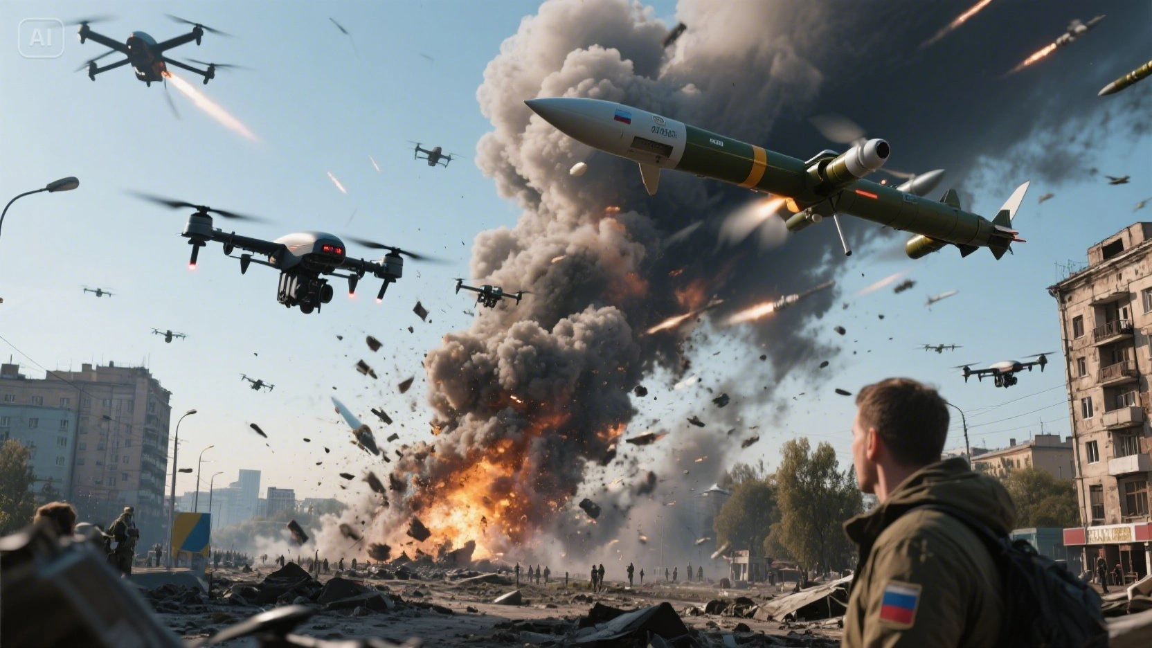 Russia Unleashes Massive Drone and Missi One Nation Voice