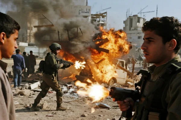 Israeli Troops Open Fire as Palestinians Gather for Aid Near Gaza Border Humanitarian Convoy Incident at Zikim Crossing One nation Voice