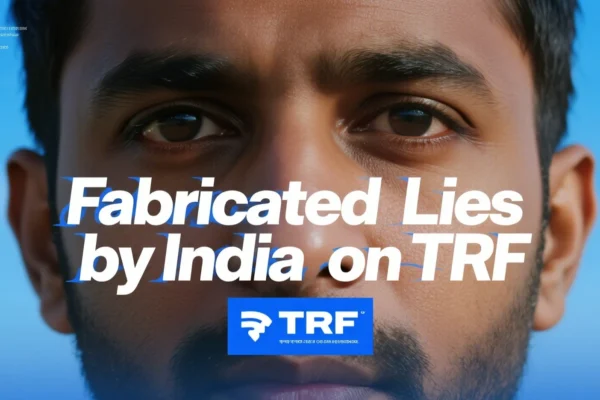 Fabricated lies by India on TRF One Nation Voice