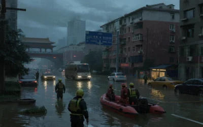 Deadly Floods Strike Beijing, Tens of Thousands Evacuated
