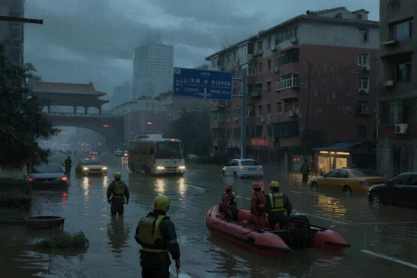 Severe flooding in Beijing one nation voice news