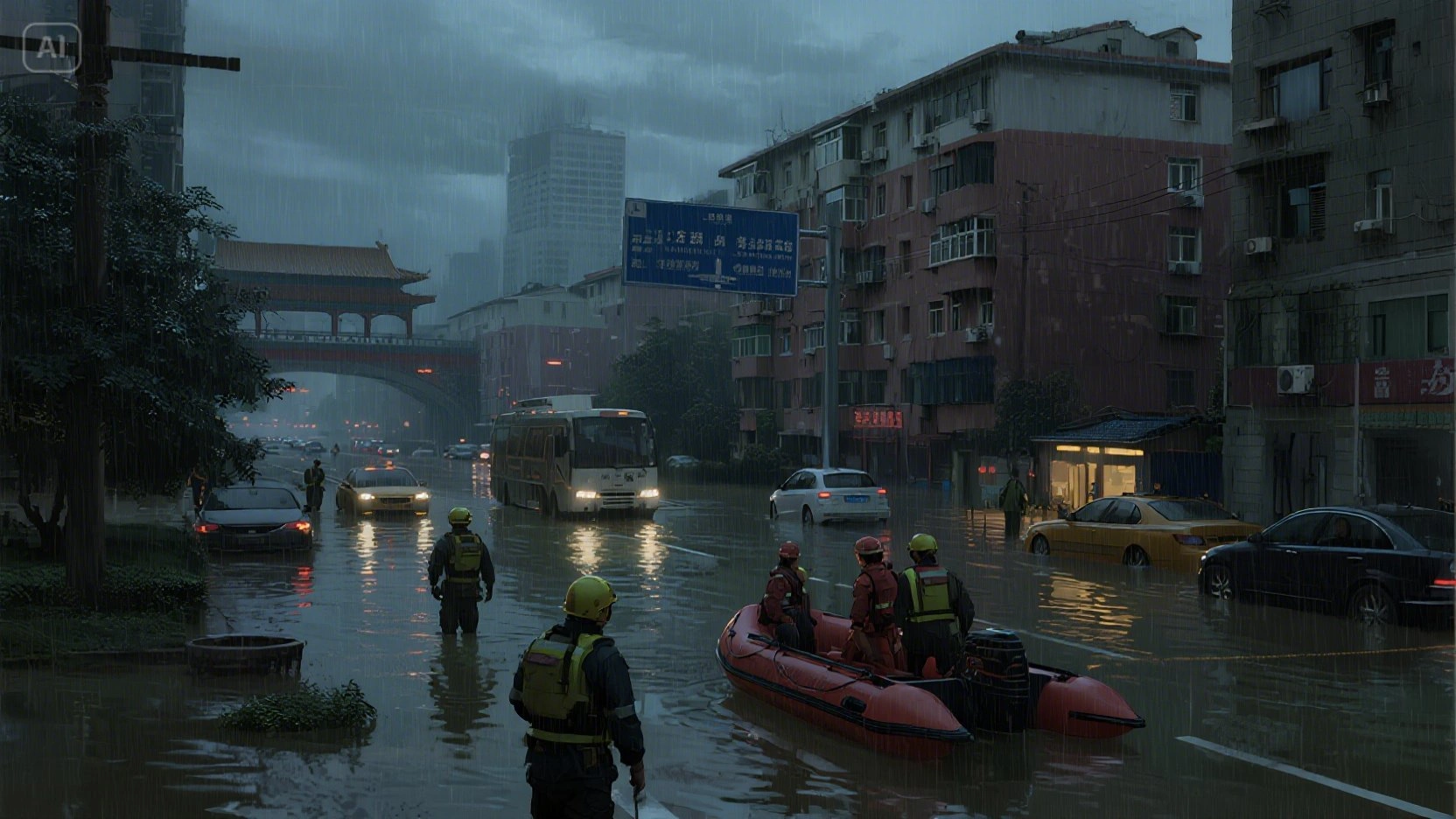 Severe flooding in Beijing one nation voice news