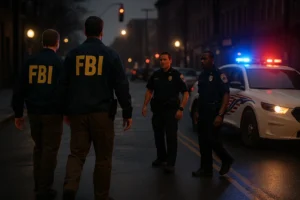 FBI Agents Patrol D.C. Streets as Trump Considers National Guard