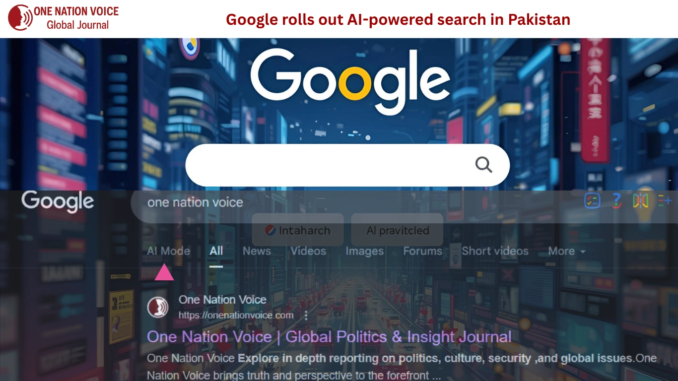 Google rolls out AI-powered search in Pakistan