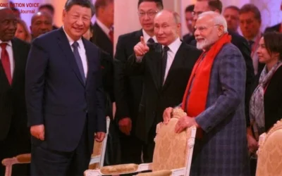 Modi, Xi, Putin meet at SCO Summit in Tianjin, China
