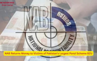 NAB Returns Money to Victims of Pakistan’s Largest Ponzi Scheme BZU