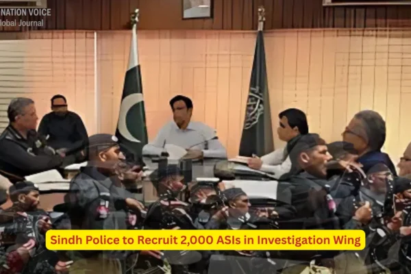 Sindh Police to Recruit 2,000 ASIs in Investigation Wing 1 ONV Article