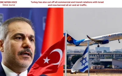 Turkey has also cut off all commercial and transit relations with Israel and now banned all air and air traffic.