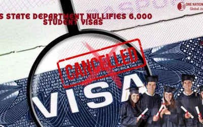 US State Department Nullifies 6,000 Student Visas