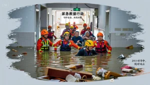 Beijing flood 2025