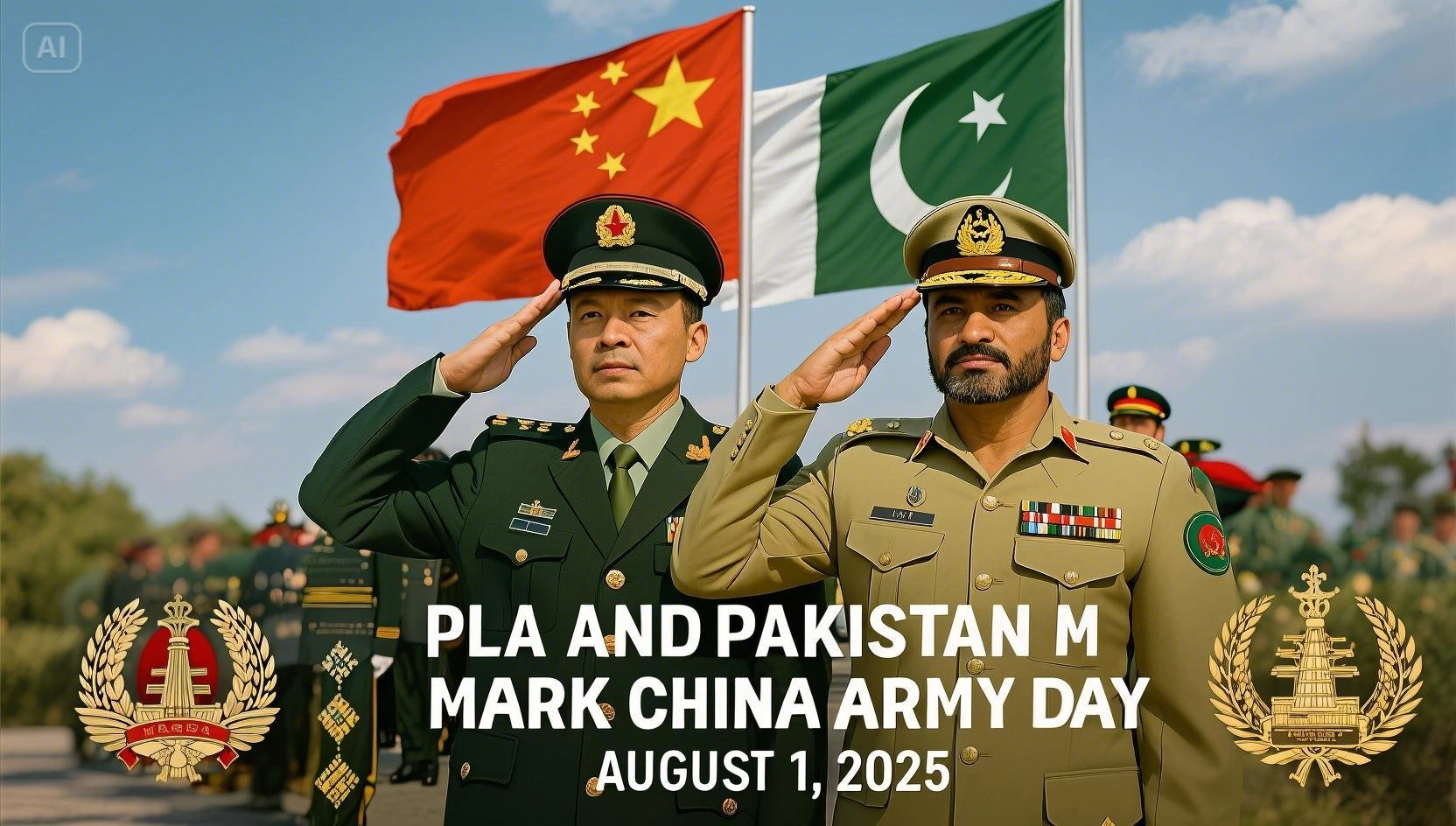 PLA and Pakistan Strengthen Strategic Alliance on China Army Day one nation Voice