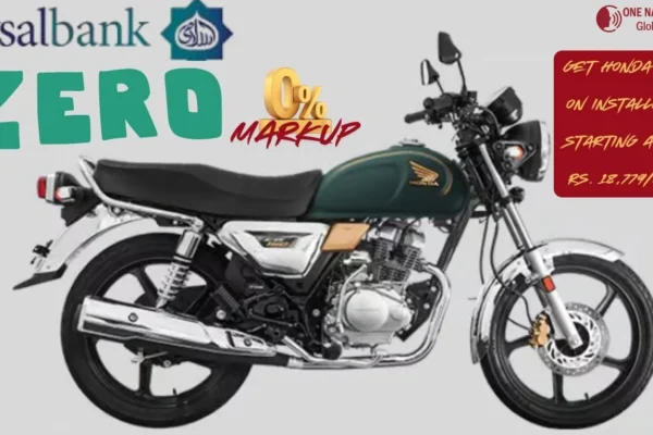 Faysal Bank Offers Zero Markup Easy Installments on Honda CG 150