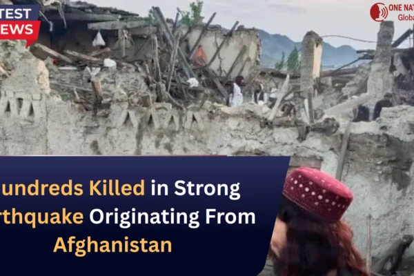 Hundreds Killed in Strong Earthquake Originating From Afghanistan