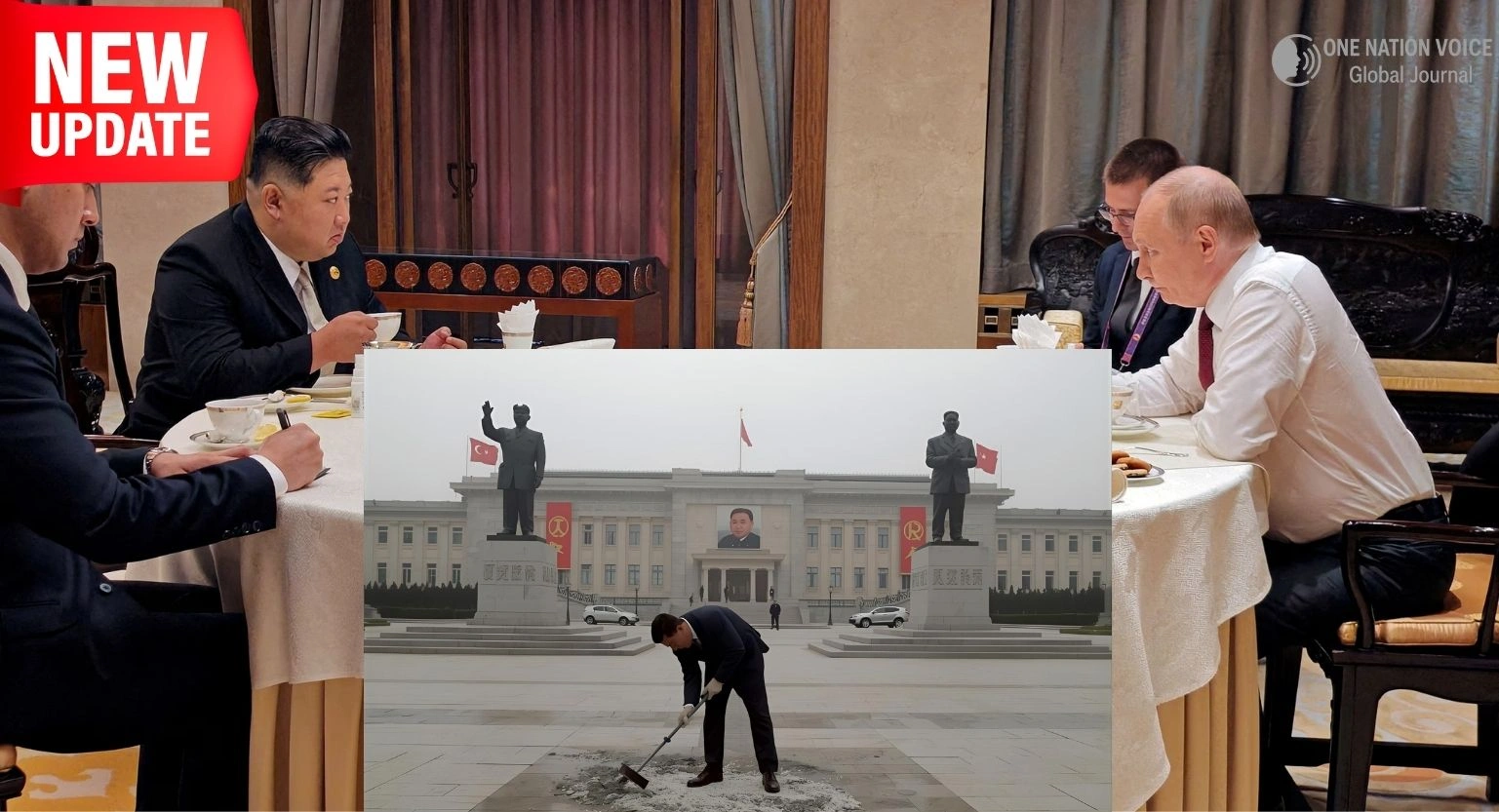 North Korea cleans up traces of Kim Jong Un after meeting with Putin