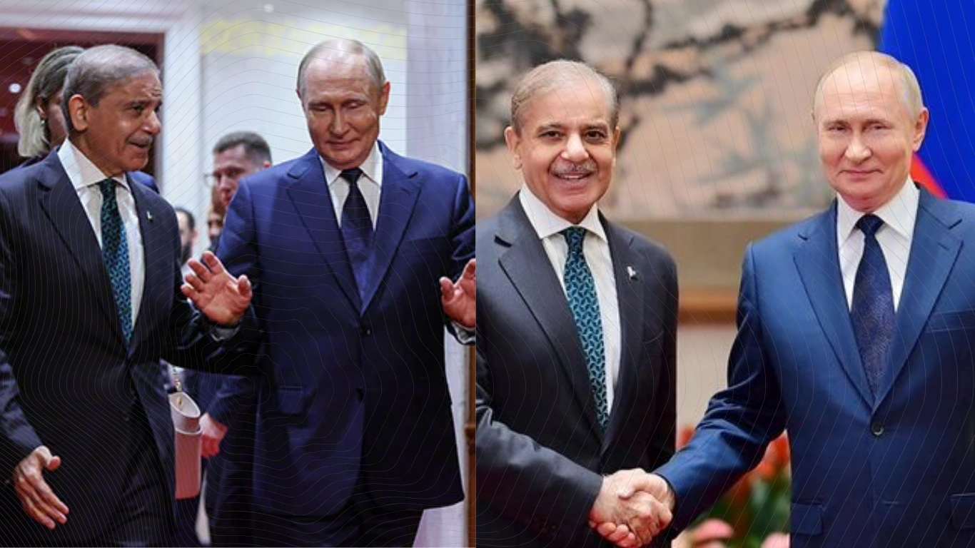 PM Shehbaz, President Putin Expresses Will to Strengthen Pak-Russia Bilateral Cooperation OnV IR