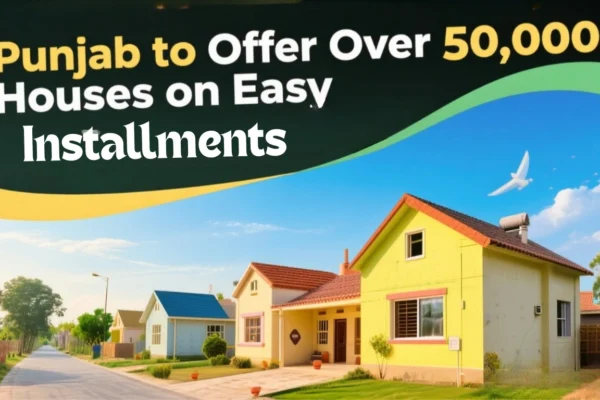 Punjab to Offer Over 50,000 Houses on Easy Installments