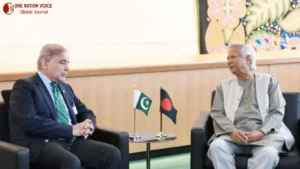 Shehbaz Sharif Meets Muhammad Yunus