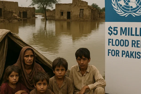 UN Sets aside $5 Million for Pakistan’s Flood Relief new