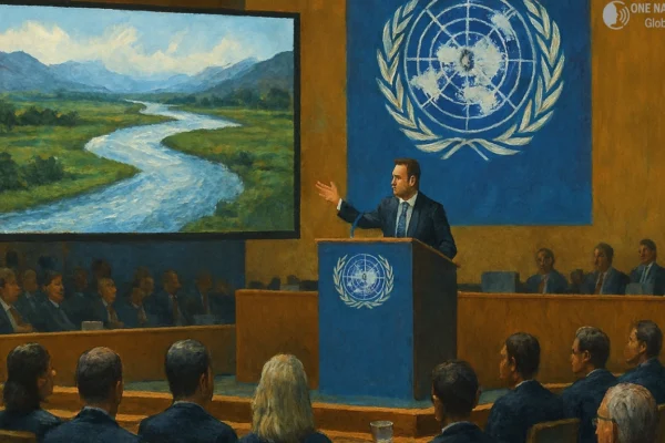 UN’s ‘Better Together’ Dream at Risk Water Conflict as a New Threat to South Asian Peace 2 UNGA ONV Article