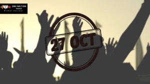 Kashmi Black Day 27 OCT