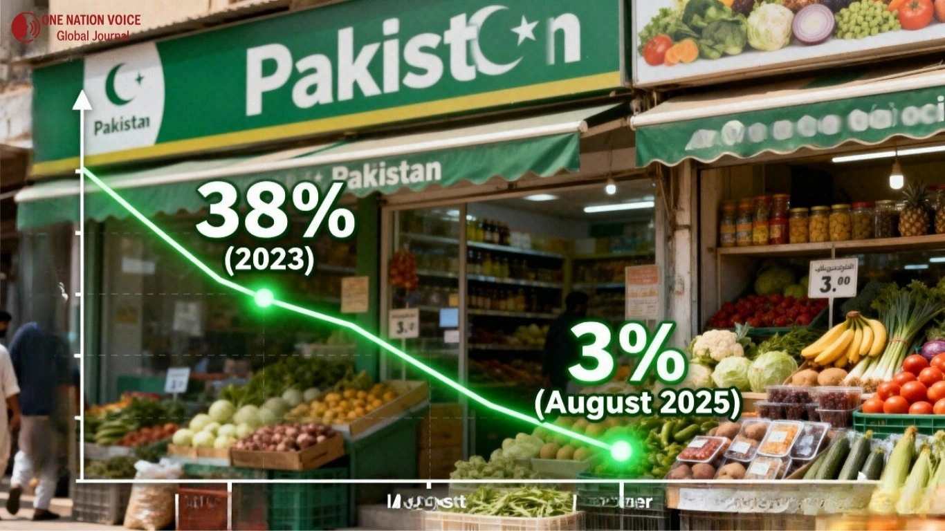 Pakistan Inflation Drops to 3%, Lowest in Two Years main image m One Nation Voice Article