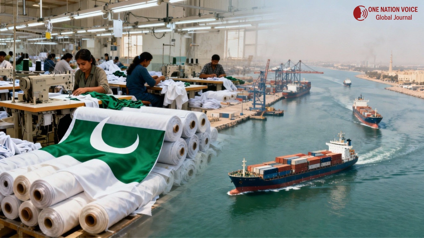 Pakistan’s Textile Exports Jump Nearly 10% in Early FY2025-26 1 ONV Article